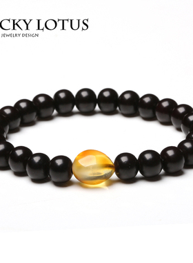 luckylotus精品椰蒂古朴琥珀原石