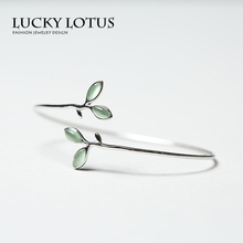 包邮 LUCKYLOTUS首饰925银项链锁骨链 戒指手镯耳钉韩国森系小清新