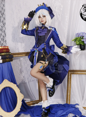 雾都动漫原神水神芙宁娜黑色荒cosplay服装芙宁娜芙卡洛斯cos服女