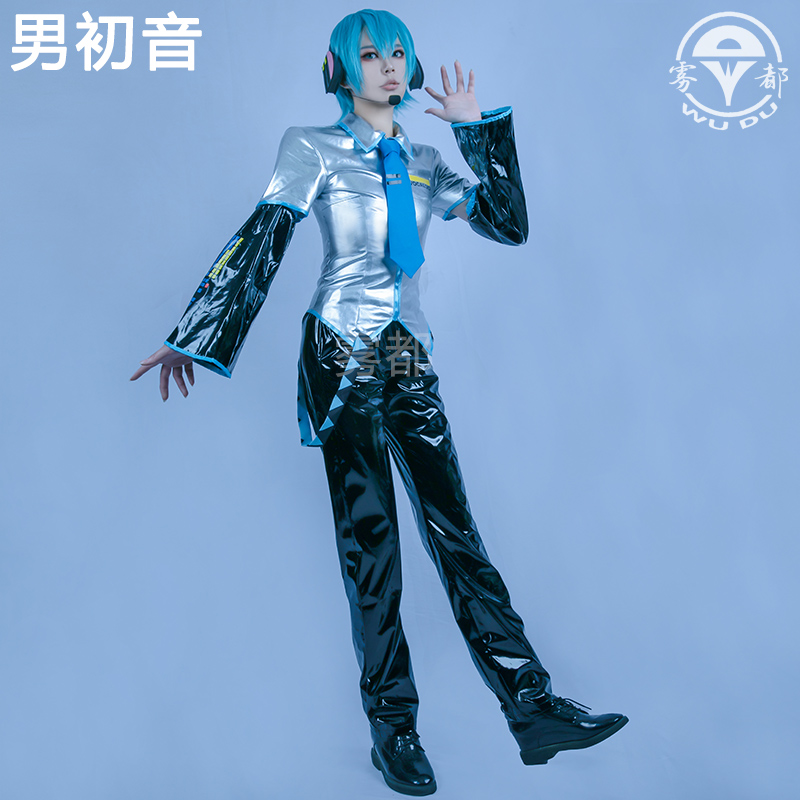 chuyin未来COS服公式服漆皮cosplay男装游戏动漫二次元JK服装-封面