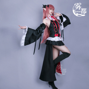 雾都动漫终结的炽天使克鲁鲁费娘米迦 cosplay服万圣节吸血鬼套装
