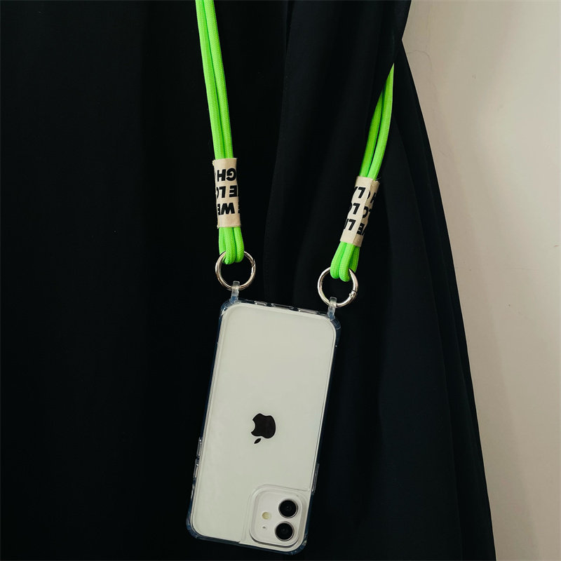 高透一体挂钩可背式苹果16手机壳