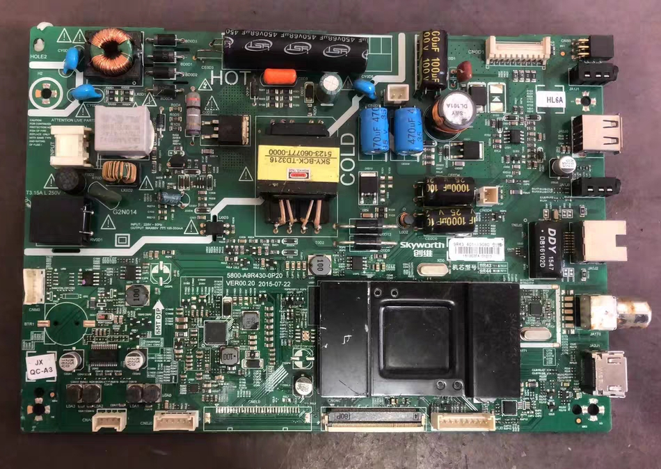 创维32E3500 32X5主板5800-A9R430-0P20屏HV320WHB-N81