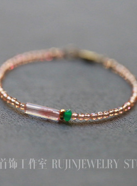 云光刻面浅金黄水晶极细