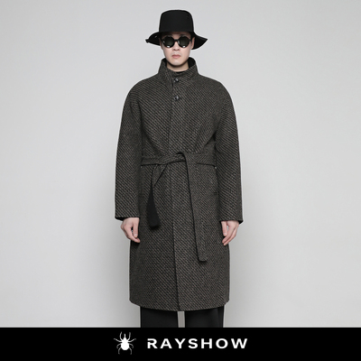 @85.4绵羊毛混羊驼毛双面呢大衣