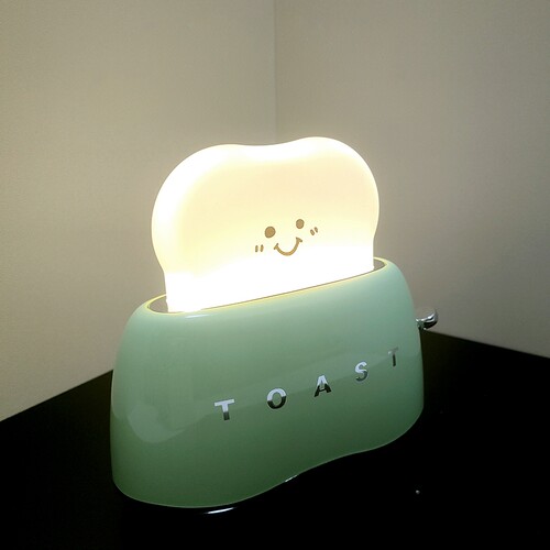 TOASTLAMP趣味吐司灯睡眠灯暖光