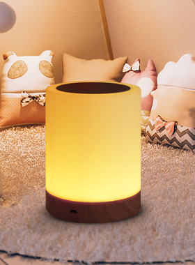 七彩夜灯咖啡厅变色氛围灯帐篷露营吧台餐厅触摸充电户外照明夜灯