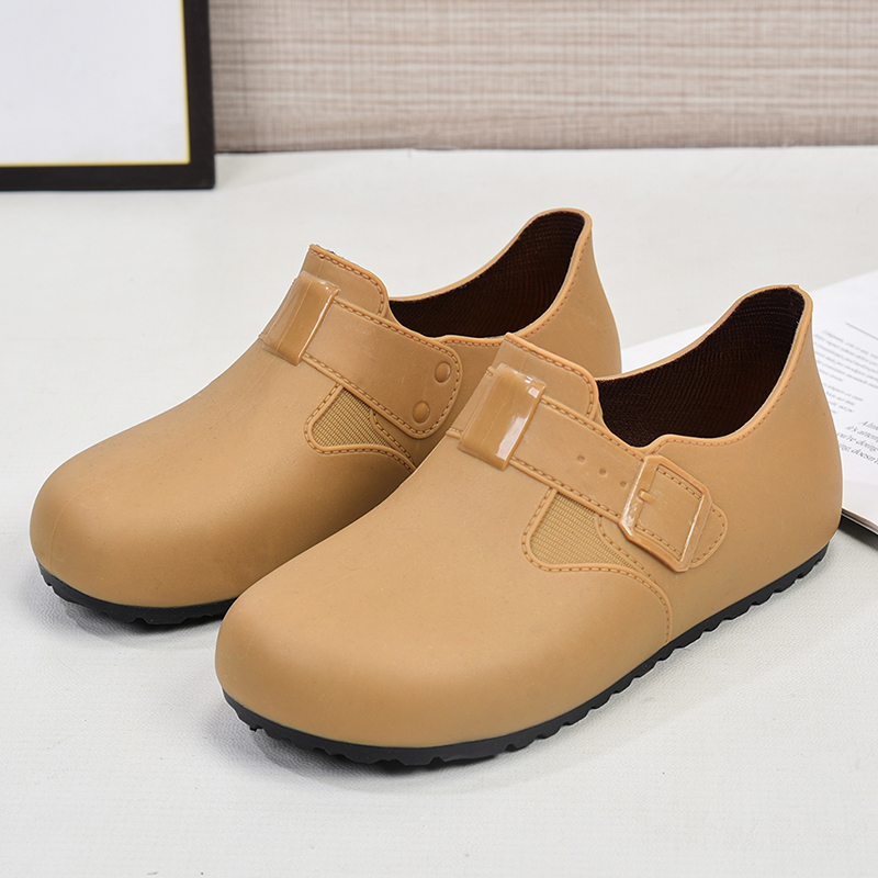 低帮时尚外穿防水鞋雨鞋雨靴女夏季成人工作胶鞋踩水防滑短筒加厚