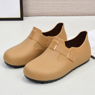 低帮时尚外穿防水鞋雨鞋雨靴女夏季成人工作胶鞋踩水防滑短筒加厚