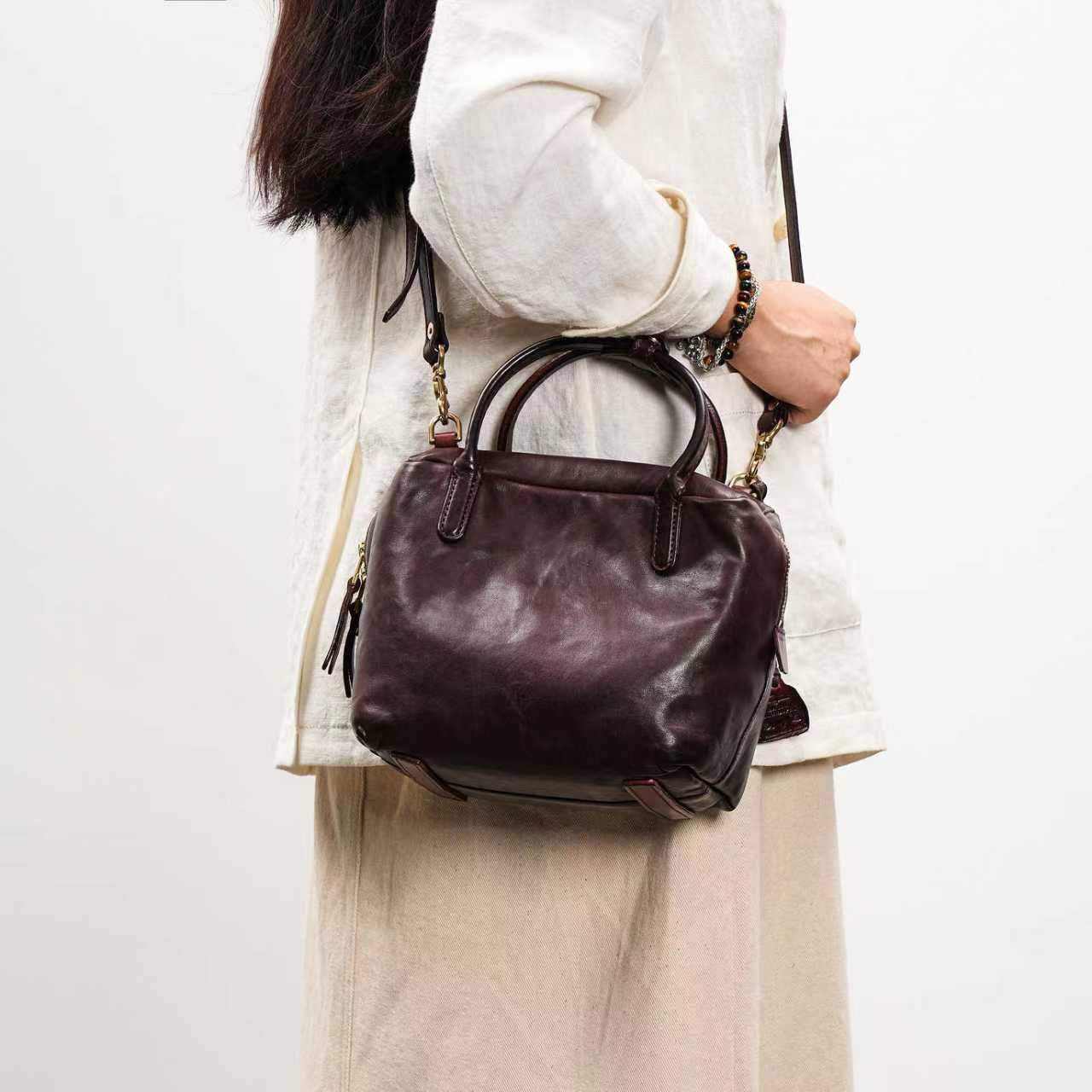 高油脂牛货！孤品尾单马皮小方包