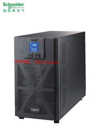 施耐德 UPS不间断电源 SPM1KL 1KVA长机800W 需外置电池 直流36V