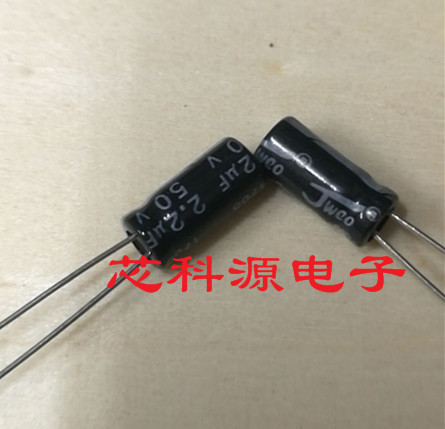 全新正品JWCO直插电解电容 50V2.2UF 5*11 28元/1000只 2.2UF 50V