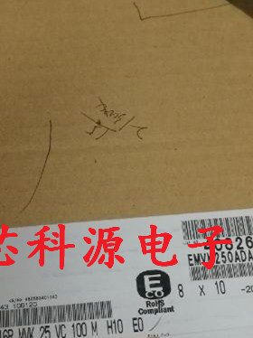 EMVK250ADA101MHA0G 黑金刚NCC 贴片铝电解电容 25V100UF 8X10