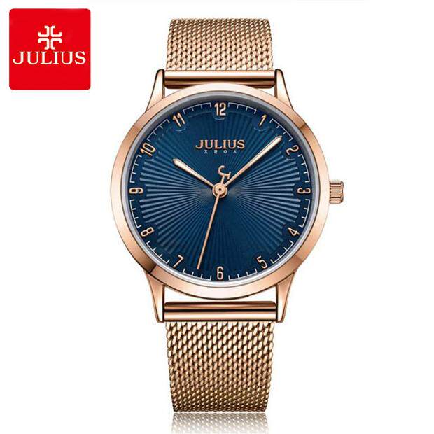 聚利时Julius时尚网带手链OL时装简约石英防水手表女友礼物1075