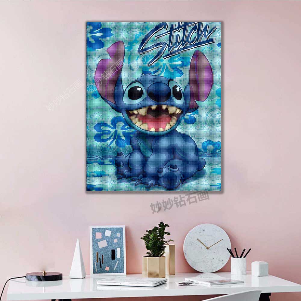 2026新款Stitch史迪仔钻石画女儿童DIY手工成人砖石画DimaondArt