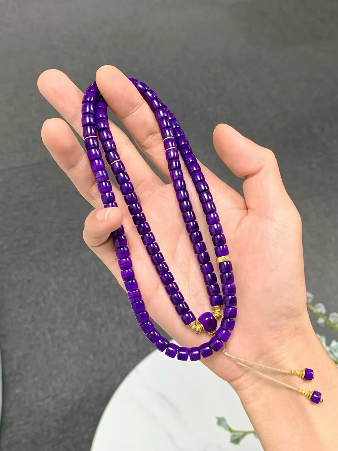 回收樱花舒俱来手镯苏纪石手牌皇家紫手链吊坠戒指项链18k金镶嵌