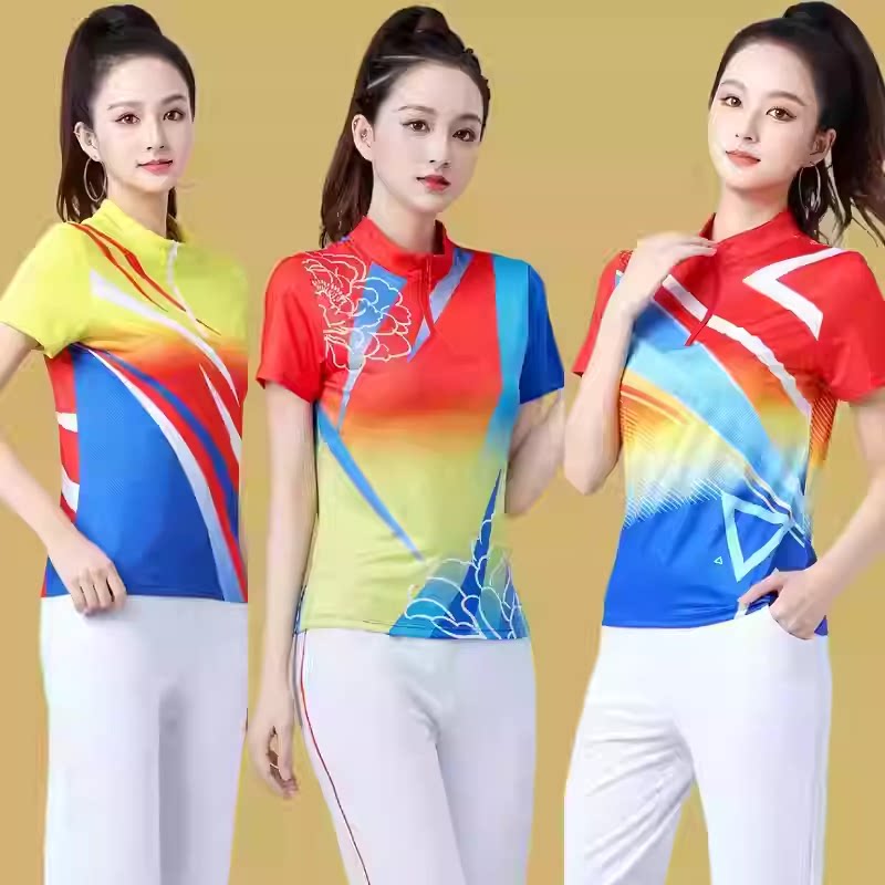 广场舞服装2026新款女团队服套装