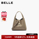 百丽包包女2026新款 头层牛皮mini菜篮子包单肩斜挎手提包BL889BX6