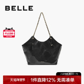 百丽包包女2025新款 时尚 通勤大容量小香风子母单肩托特包BL839CX5