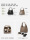 Belle bag женская сумка 2025 года, новая сумка для мамы, белая корзина для овощей, кожаная сумка-мессенджер BL807BX5 mini 4
