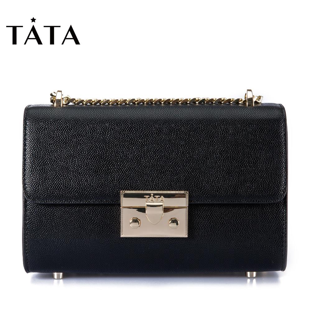 Tata/ËûËý2018´º×¨¹ñͬ¿îPUͨÇÚ½ðÊôÊοÛʱÉÐÅ®°üX3011AN8