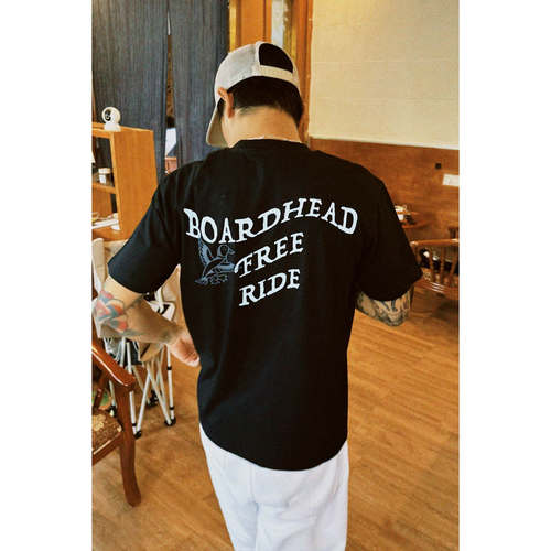BOARDHEAD 26 成人 logo印花T恤 圆筒T恤