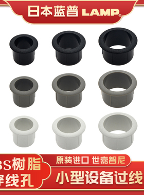 世嘉智尼lamp蓝普线孔盖桌面圆孔18/22/26mm出线孔洞穿线孔盖线孔