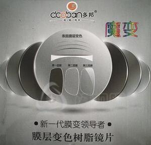 1.56 极速变色 近视太阳眼镜片防辐射紫外线树脂