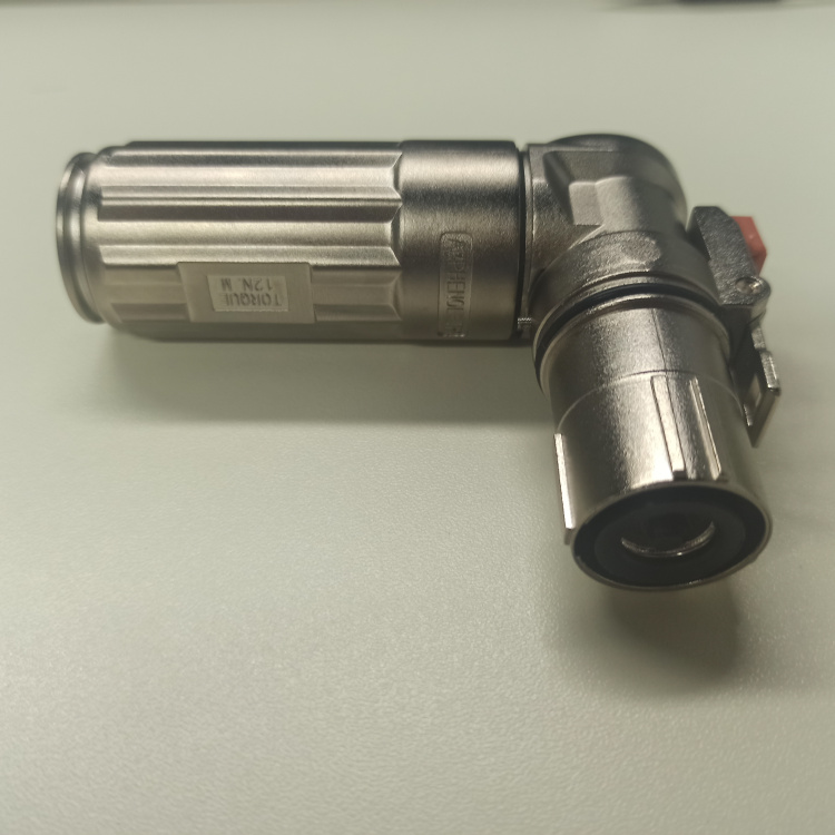 大电流弯插头连接器安费诺