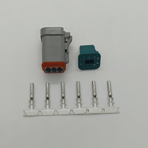 安费诺6芯 AT06-6S-MM01 信号防水连接器插头 AT连接器 AMPHENOL