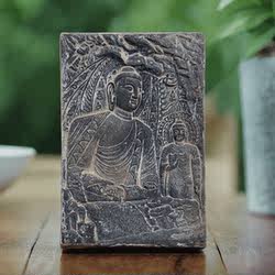 山西云岗石窟佛像砖雕拓片模具成语故事传拓研学素材拓板金石拓印