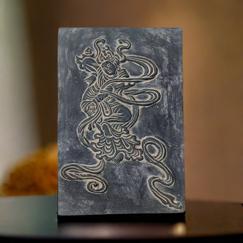 敦煌壁画飞天拓片拓板金石拓印素材非遗研学传拓教具小碑刻欢喜,家居饰品,装饰摆件,淘宝优惠券,粉丝福利购,淘宝优惠卷