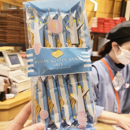 日本黄油树巧克力夹心饼干进口零食点心sugar butter tree伴手礼