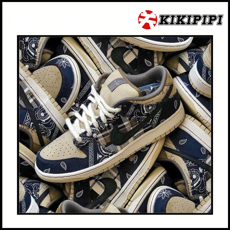 nike dunk ts 鬼脸 travis scott 联名腰果花 低帮板鞋ct5053-001