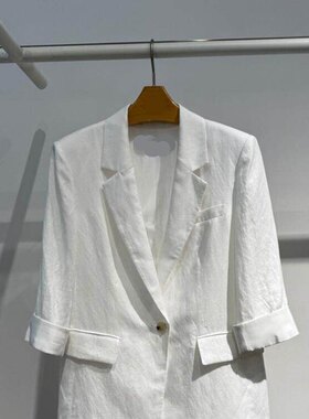 2026年春季新款薄款时尚百搭宽松显瘦女士西装外套5G4210801