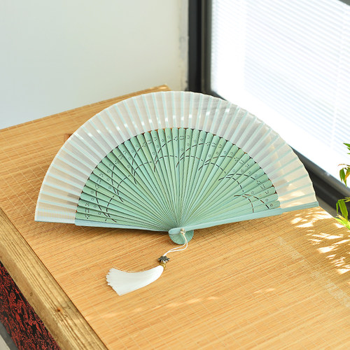 古风夏天耐用舞蹈旗袍扇子