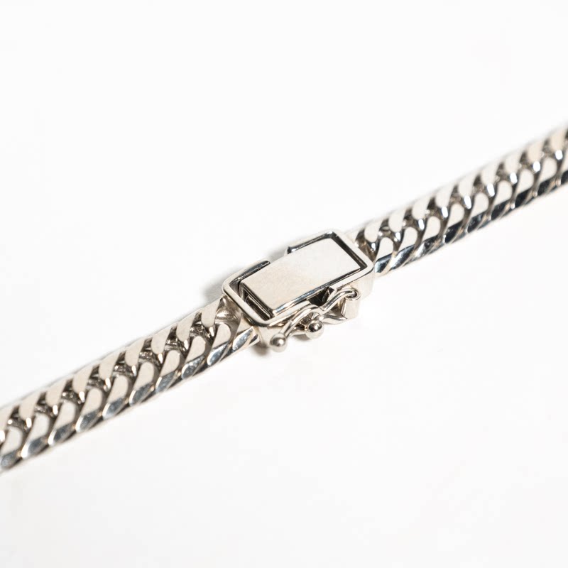 dadawoca同款日本6切喜平项链手链junaku pt850