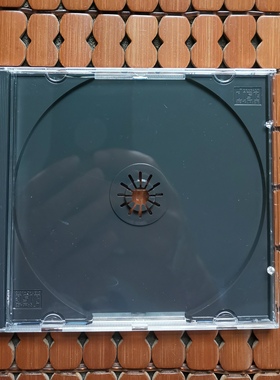 进口 优质 光盘盒 碟盒 老版盒子 黑色 CD盒 单碟 3对半圆形扣