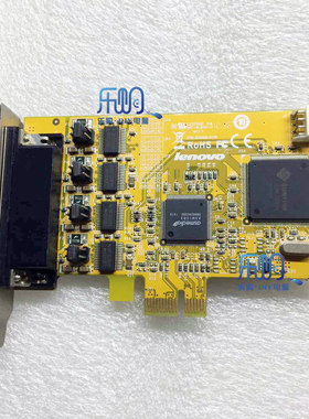 联想44针并口IDE卡口 转SATA矿展接口卡  PCI-E槽 HXF-M 半高挡板
