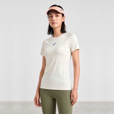 Asics亚瑟士D.FRESH COOLING SS TEE女短袖T恤透气百搭舒适运动