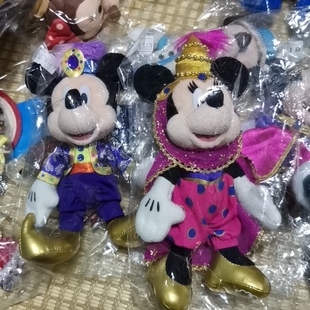 日本东迪米奇米妮毛绒挂件