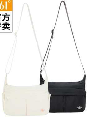 361度男女情侣休闲斜挎包新品2025冬季运动包户外单肩包51Z541016