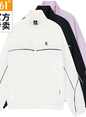 361女士立领单夹克新品2024春宽松运动服女子休闲外套56Z419001A