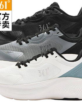 361度男款保暖跑步鞋缓震新品2025冬密网男士防滑运动鞋57Z542231