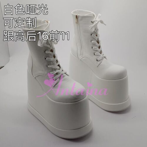平厚底系带日常可定制大码