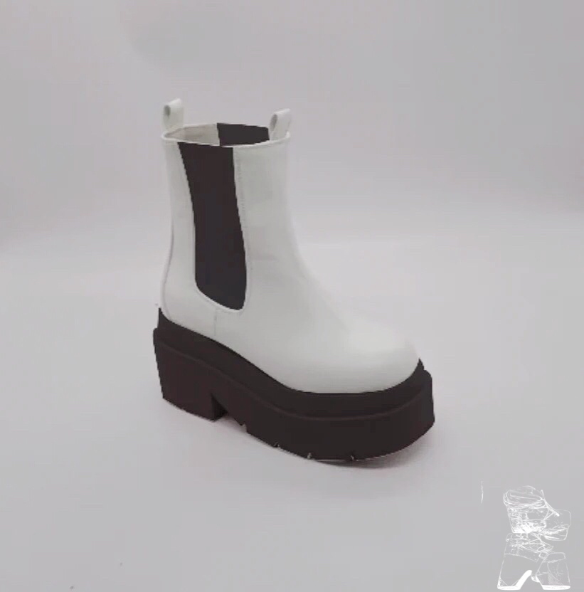 大码鞋撞色定制antaina头层猪皮