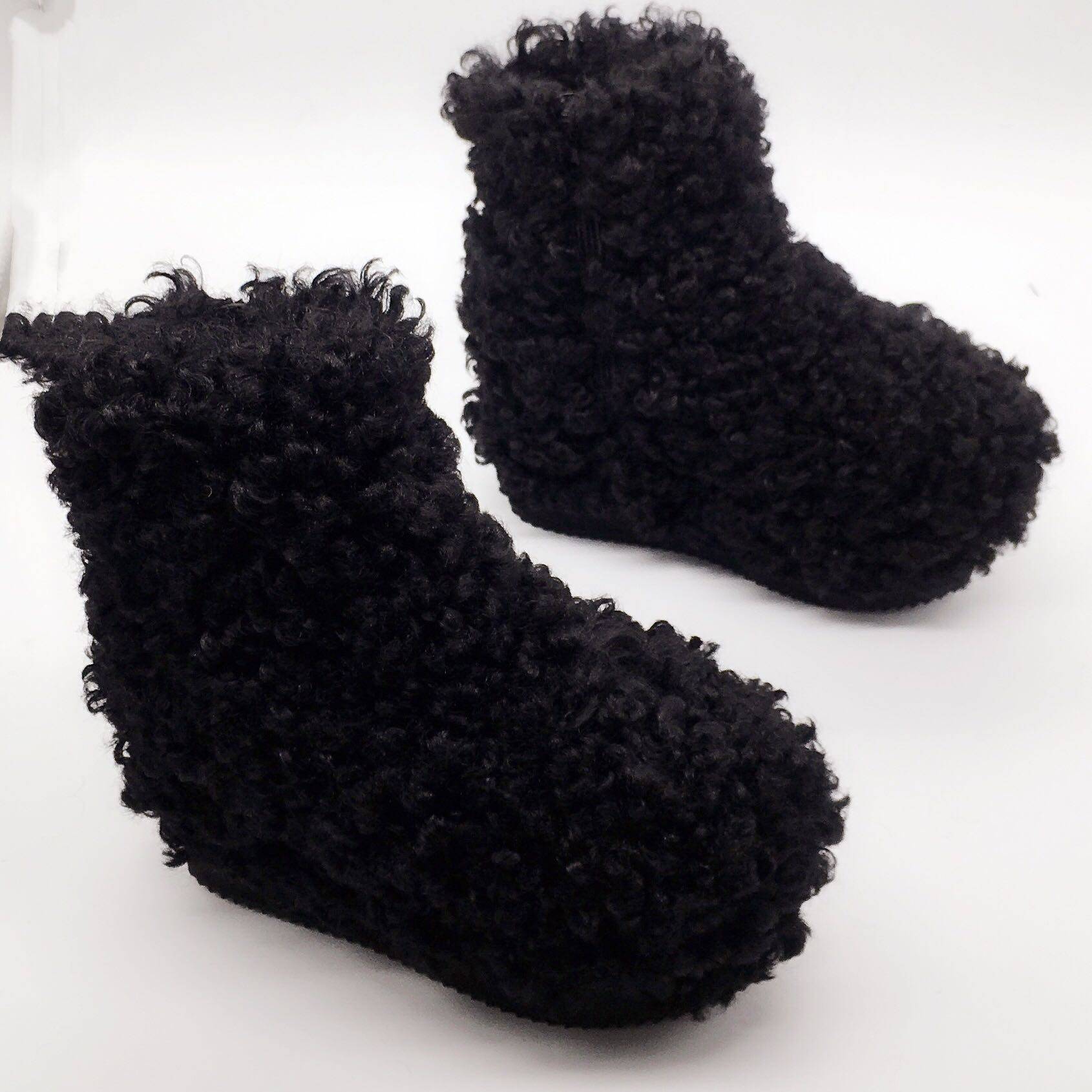 antaina松糕厚底鞋鞋欧洲站新款时尚潮流卷毛短靴及踝靴7801,女鞋,时装靴,淘宝优惠券,粉丝福利购,淘宝优惠卷