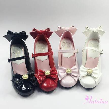 an*tai*na* cos  lolita鞋洛丽塔鞋耳钉鞋可爱新娘鞋换装鞋1270