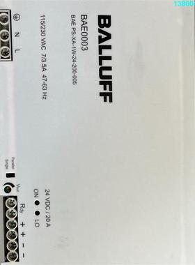 询价购-BALLUFF巴鲁夫电源BAE0003