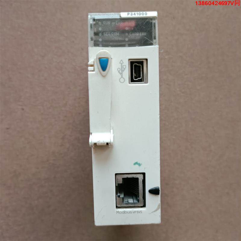 询价购-施耐德BMXP341000模块，带储存卡，原装拆机现货，成色